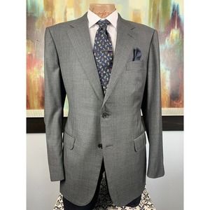 44L Astor & Black Custom Loro‎ Piana S150’s Wool Sport Coat